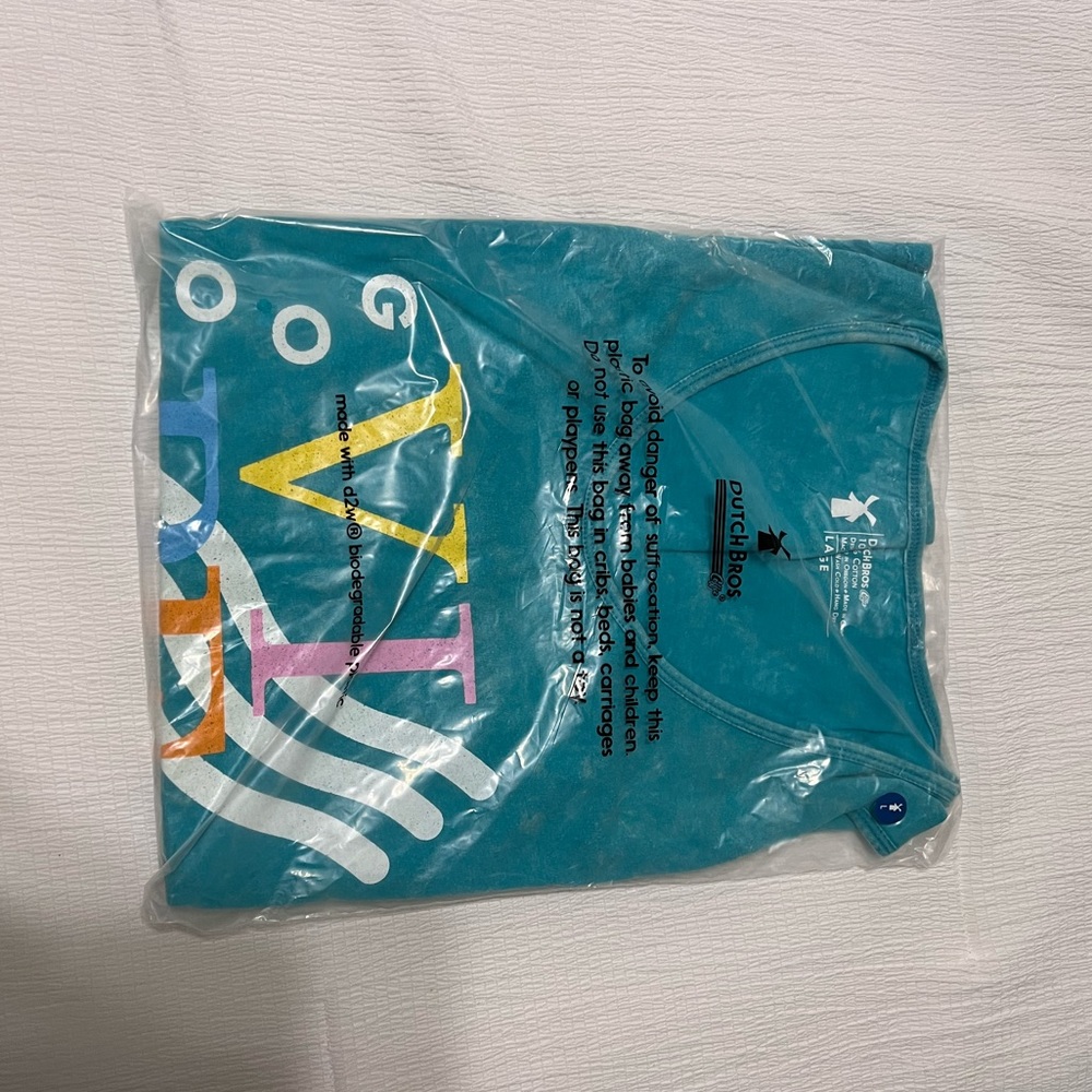 BRAND NEW IN BAG Dutch Bros May 2022 Dutchwear Good Vibes Tank Top | Men’s L